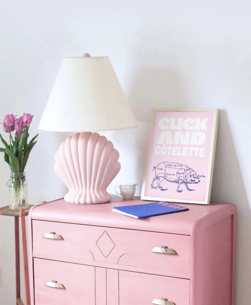 Click and côtelette | Affiche