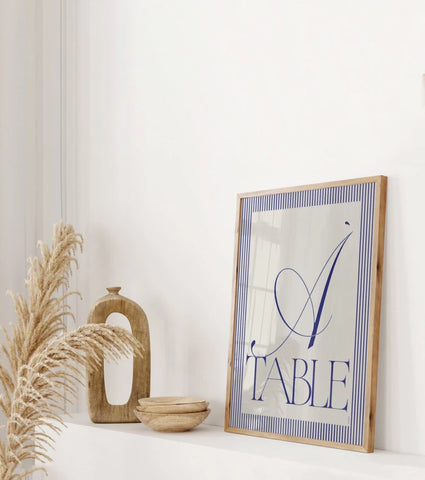 À table | Affiche