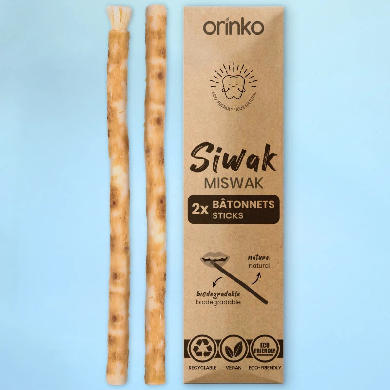 Bâtons de Siwak x2 - Brosse à dents 100% naturelle