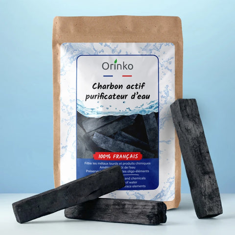 Charbon actif de purification x3 - 100% français