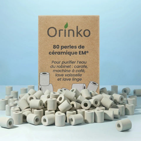 Perles de Céramique grises EM® x80 (boîte)
