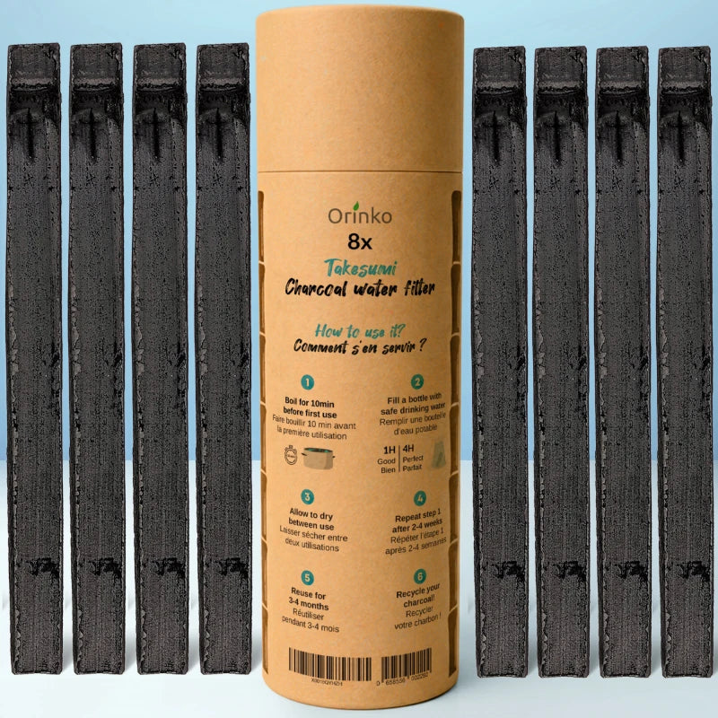 Takesumi Charbon Actif de Bambou x8