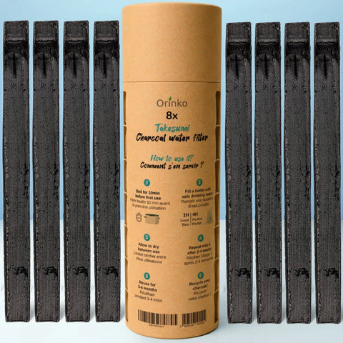 Takesumi Charbon Actif de Bambou x8