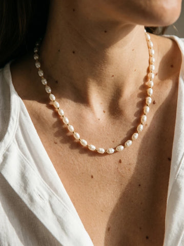 Collier Ondine - Gold Filled 14k et Perles de Culture