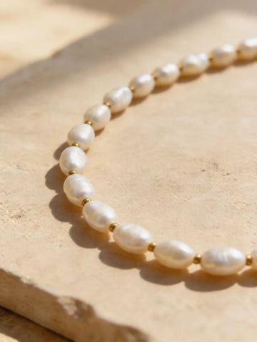 Collier Ondine - Gold Filled 14k et Perles de Culture