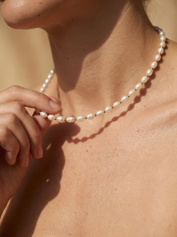 Collier Ondine - Gold Filled 14k et Perles de Culture