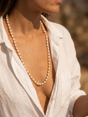 Collier Ondine - Gold Filled 14k et Perles de Culture