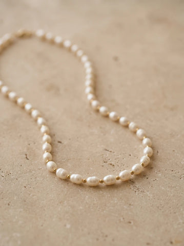 Collier Ondine - Gold Filled 14k et Perles de Culture