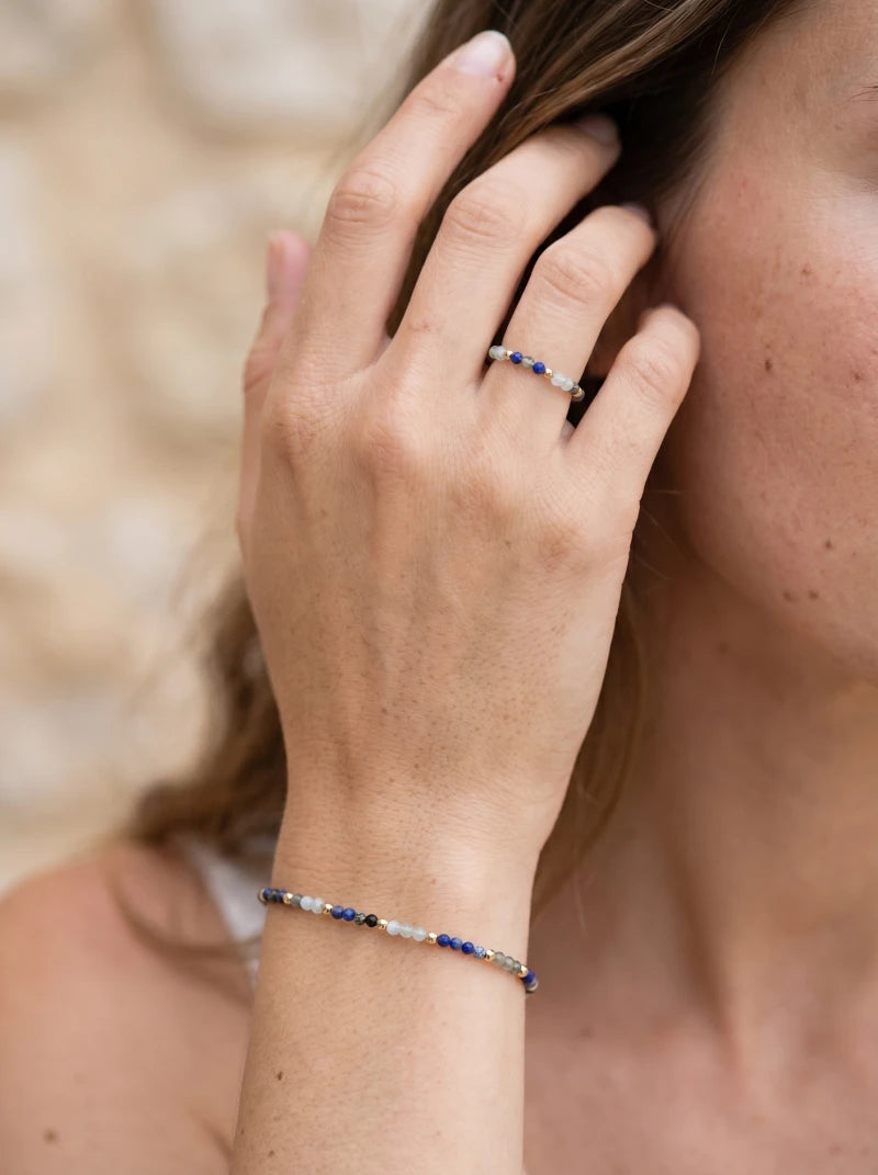 Bague Tiny Stones - Happiness 🦋