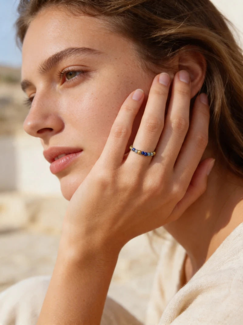 Bague Tiny Stones - Happiness 🦋