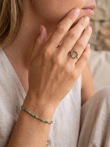 Bracelet Bliss – Turquoises