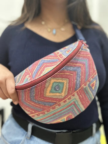 Sac banane à motifs aztec