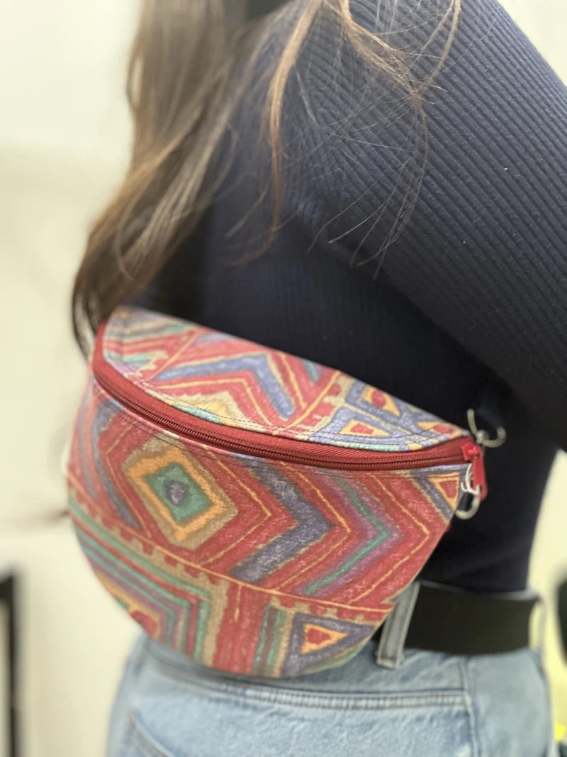 Sac banane à motifs aztec