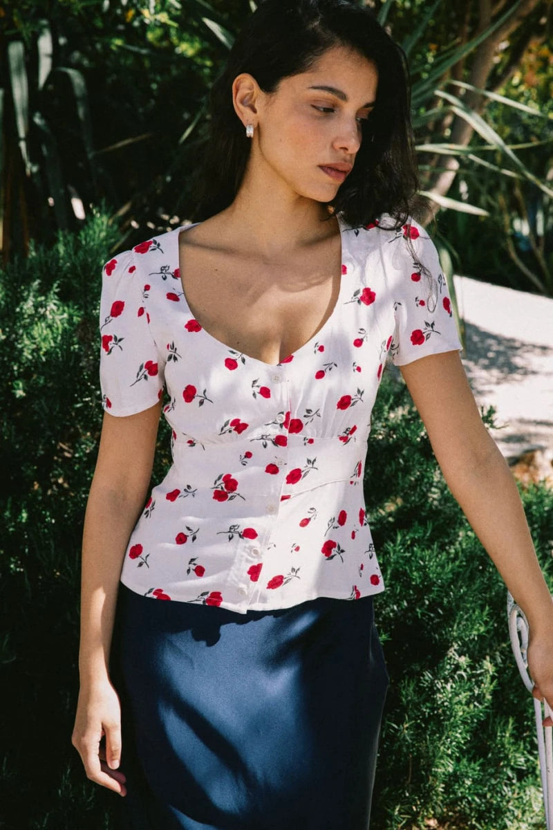 Blouse Althéa blanche