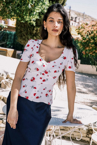 Blouse Althéa blanche