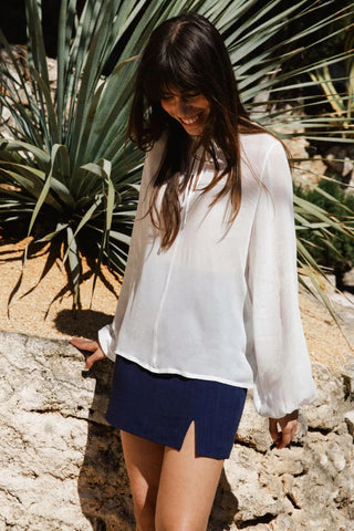 Blouse Silène blanche