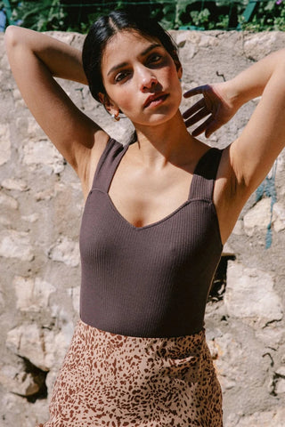 Body Alysse marron