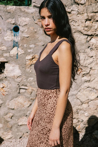 Body Alysse marron