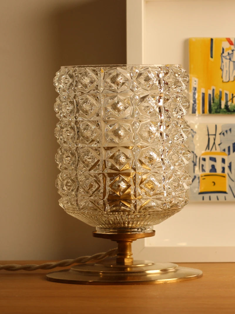 Lampe globe en verre vintage et rétro – Céleste