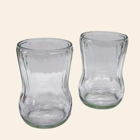 Verre en bouteille surcyclée