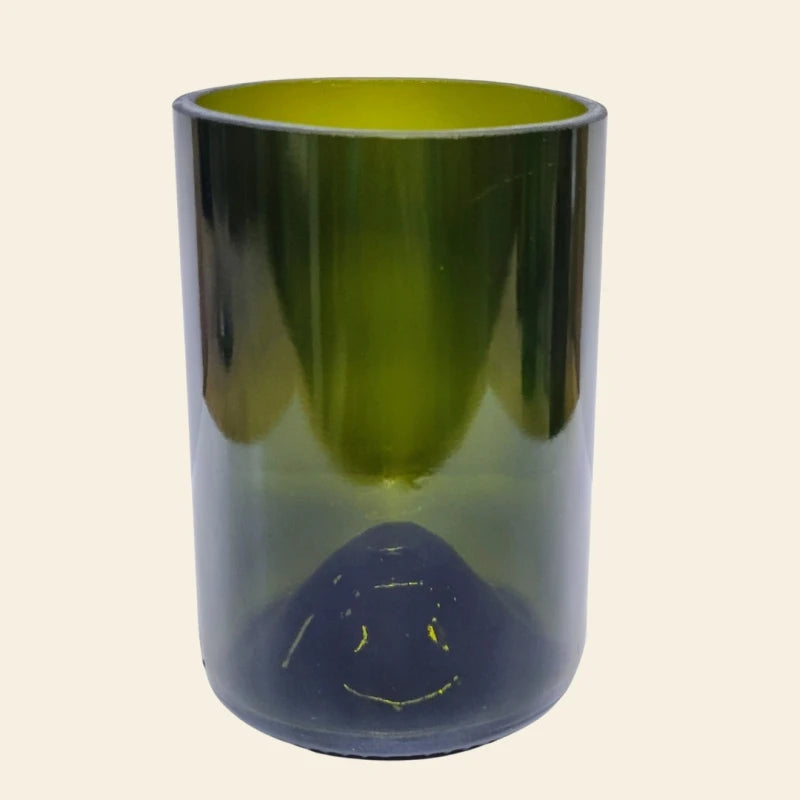 Verre en bouteille surcyclée
