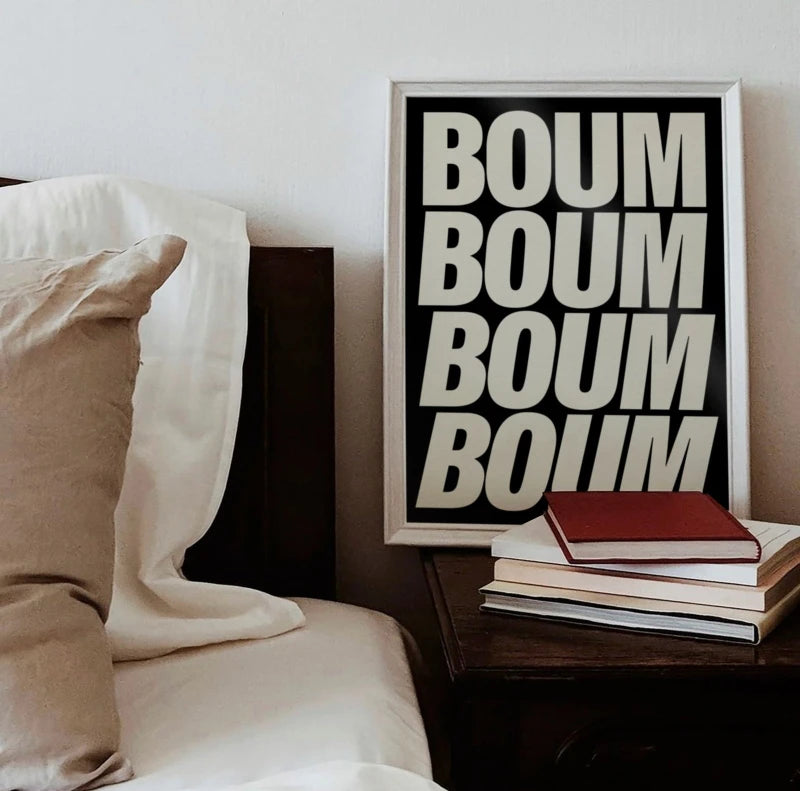 Boum boum boum boum | Affiche