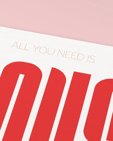 All you need is love | Affiche