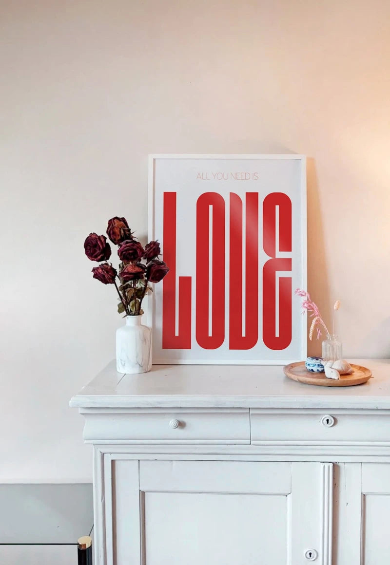 All you need is love | Affiche