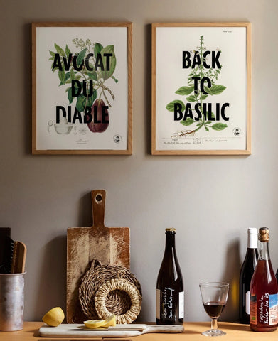 Avocat du diable | Affiche botanique