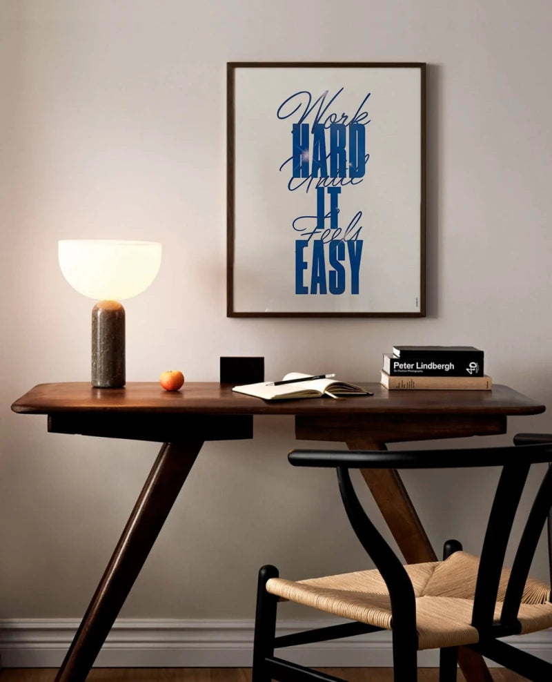 Work hard until it feels easy | Affiche