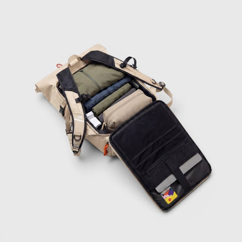 WOODPACKER - DUNE - BACKPACK MODULABLE, TECHNIQUE ET DURABLE