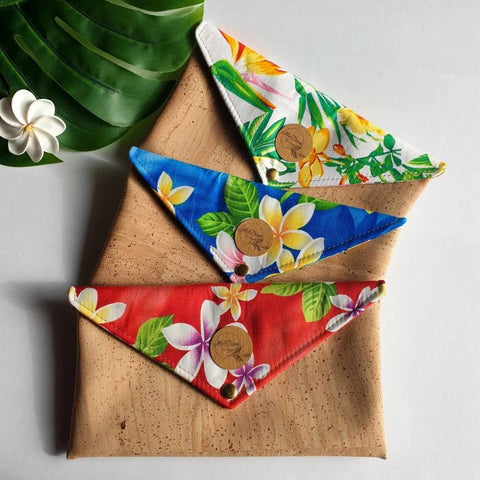 Pochette en liège Lia : accessoire polynésien