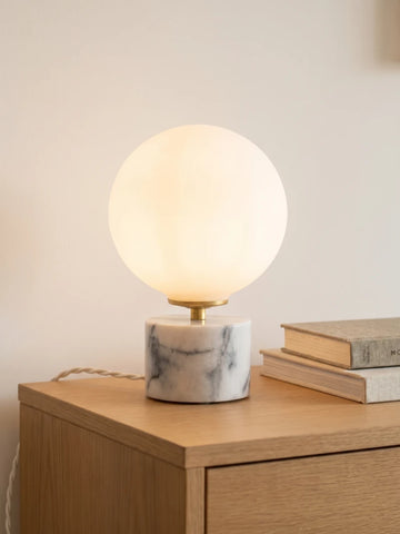 Lampe boule en verre – Laura