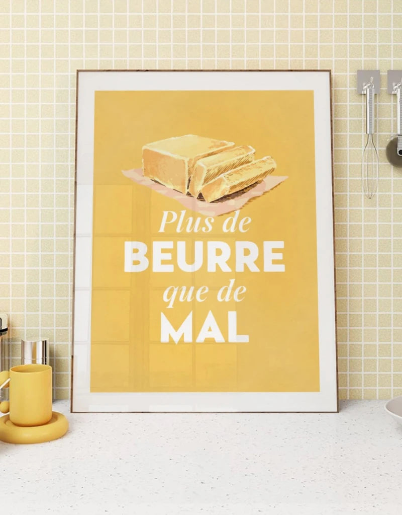Plus de beurre que de mal | Affiche