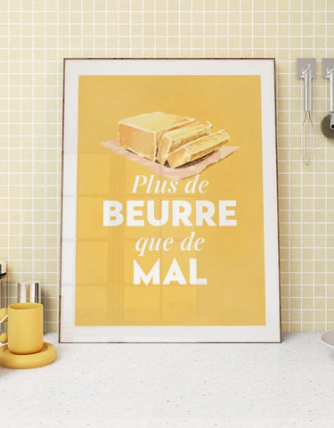 Plus de beurre que de mal | Affiche