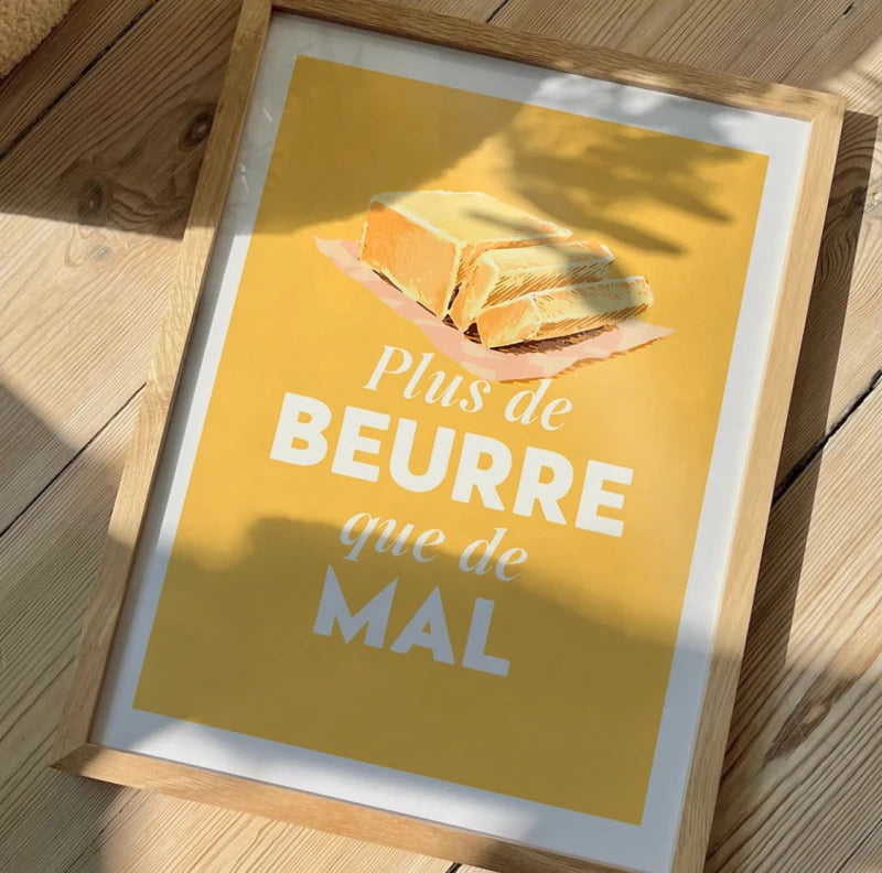 Plus de beurre que de mal | Affiche
