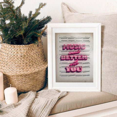 Music Sound Better With You | Affiche