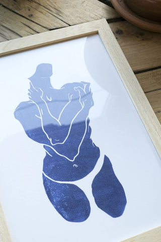 Amour de Soi / Bleu | Affiche