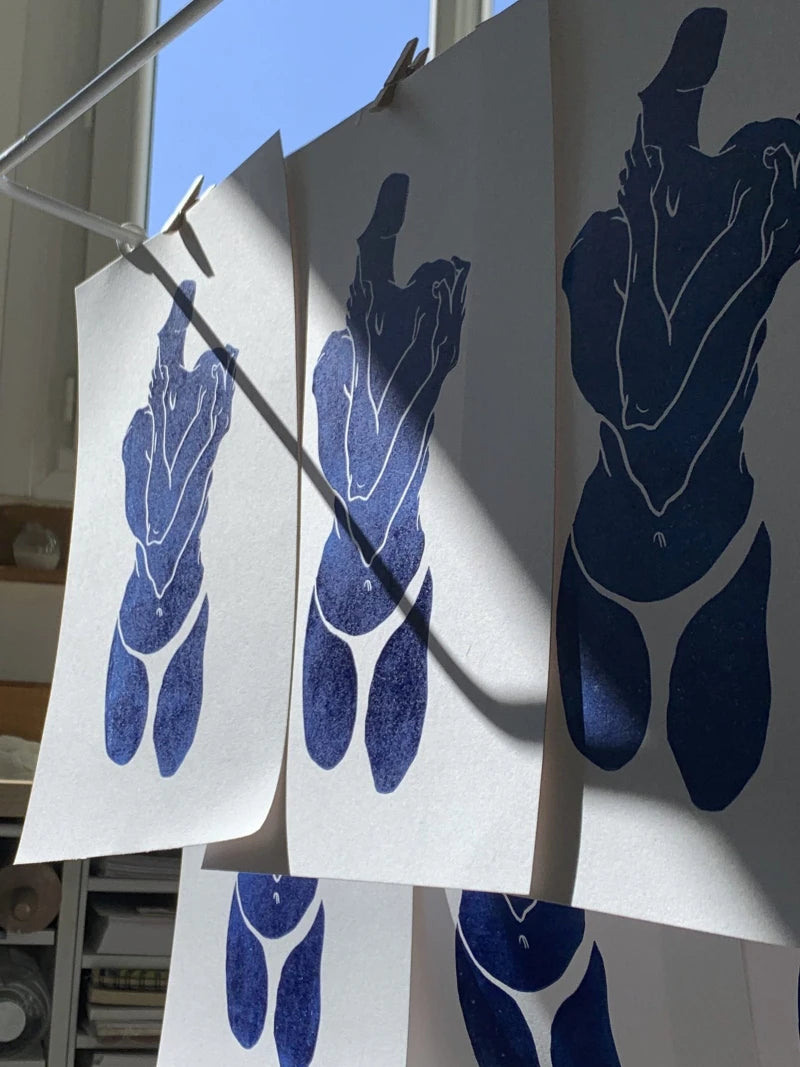Amour de Soi / Bleu | Affiche