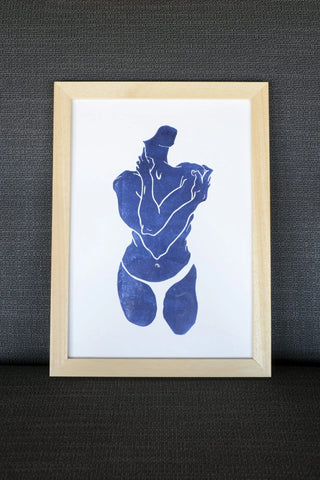 Amour de Soi / Bleu | Affiche