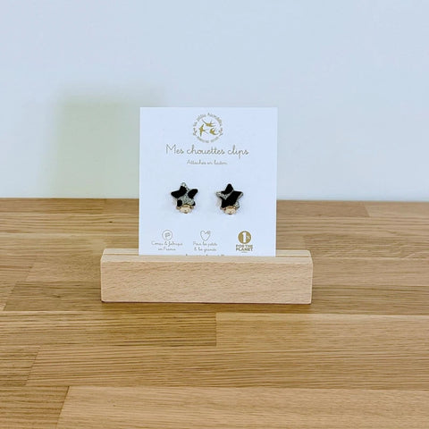 Boucles clips pailletées - Etoiles