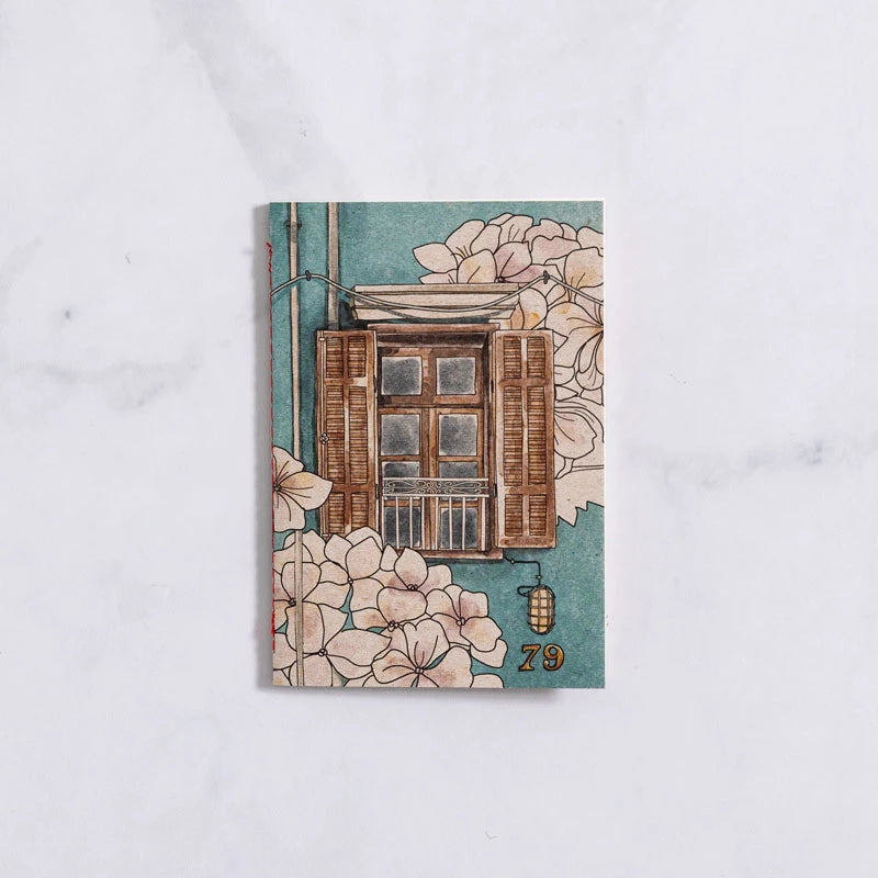 Petit carnet à lignes avec illustration