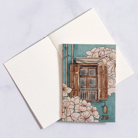 Petit carnet à lignes avec illustration