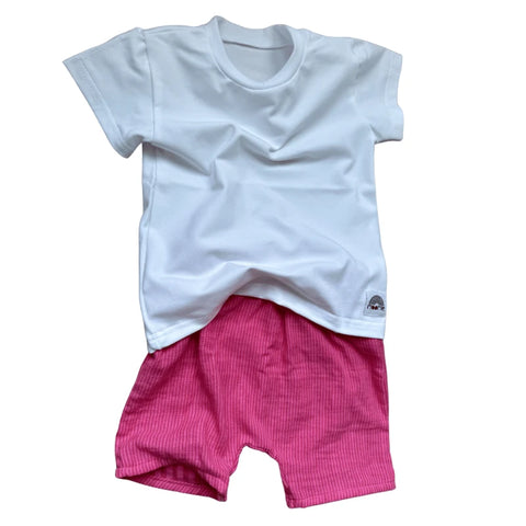 L’Indispensable – T-shirt Blanc manches courtes