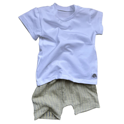 L’Indispensable – T-shirt Blanc manches courtes