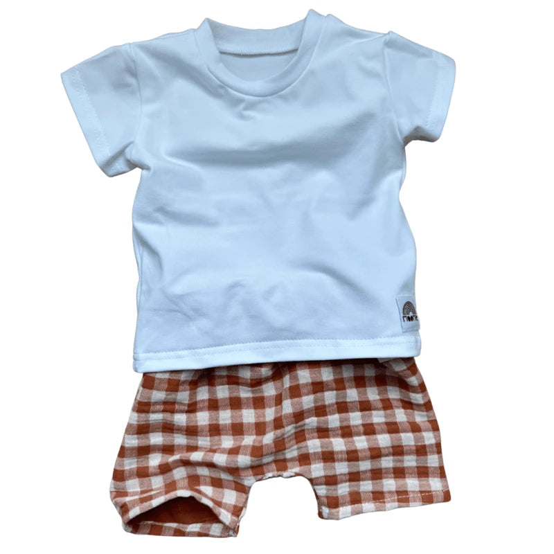 L’Indispensable – T-shirt Blanc manches courtes