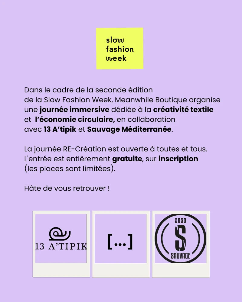 [ Spécial Slow Fashion Week ] Atelier création de bracelet upcyclé