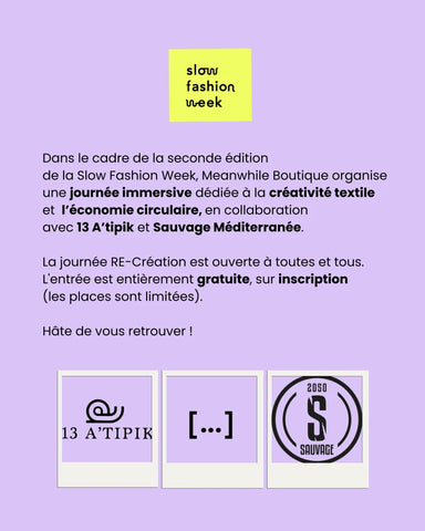 [ Spécial Slow Fashion Week ] Atelier création de bracelet upcyclé