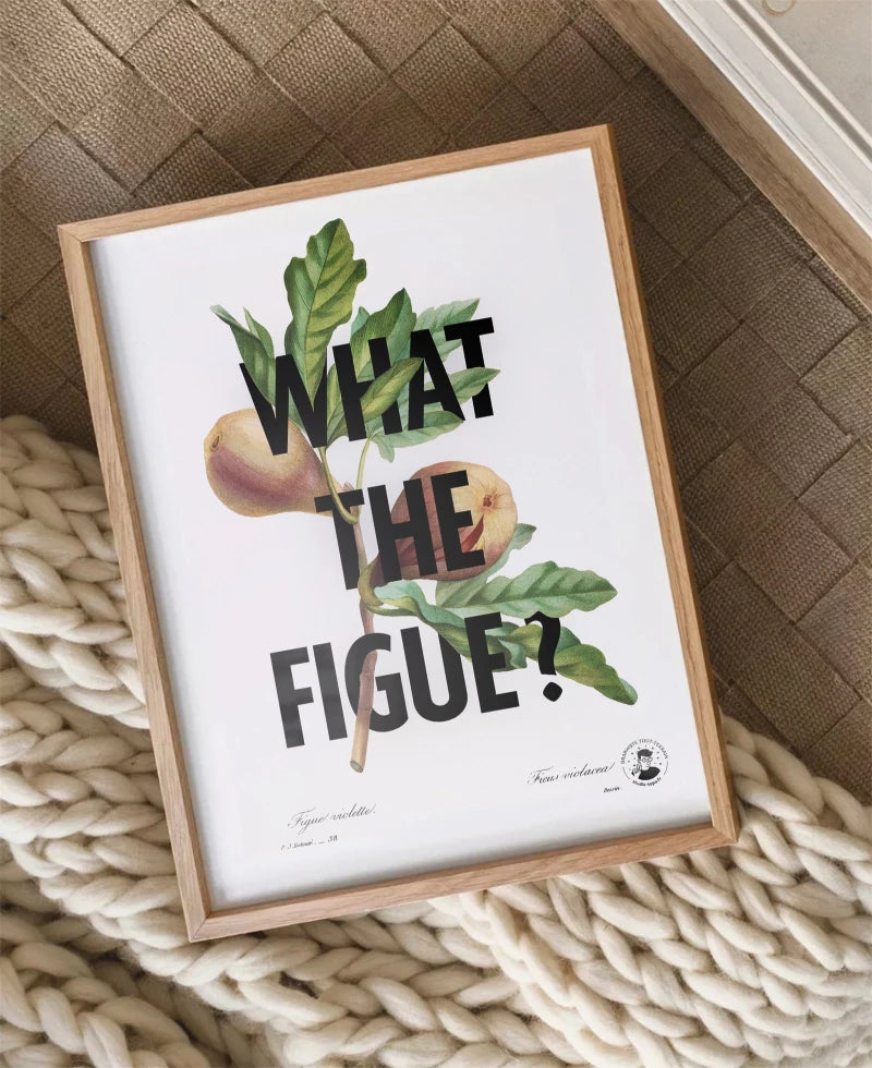 What the figue ? | Affiche botanique