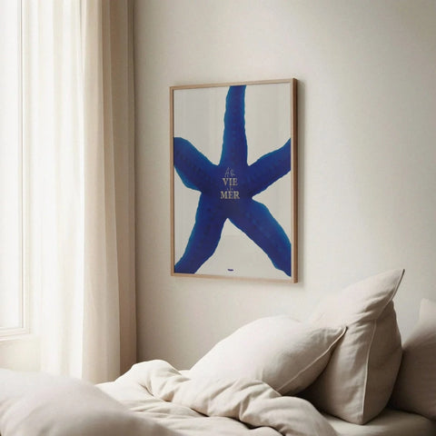 À la vie, à la mer | Affiche d'étoile de mer